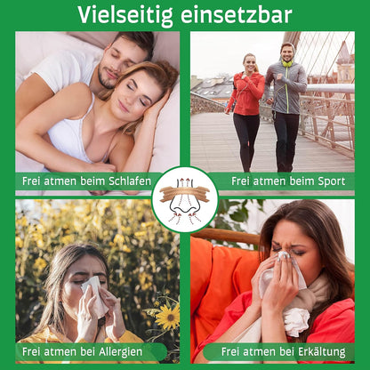 120x Extra Starke Nasenpflaster gegen Schnarchen-Anti Schnarch Nasenstrips