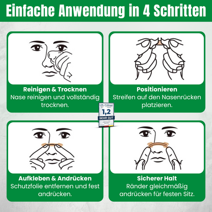 Nasenpflaster gegen Schnarchen – 120x Braun Schnarchstopper Nose Strips | Extra Stark Anti Schnarch Nasenstrips