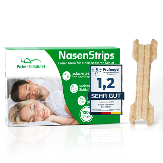 Nasenpflaster gegen Schnarchen – 120x Braun Schnarchstopper Nose Strips | Extra Stark Anti Schnarch Nasenstrips
